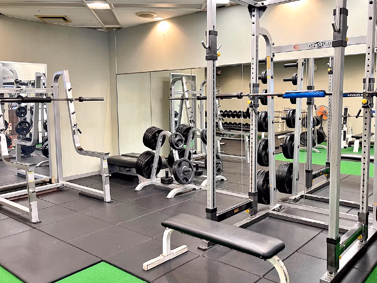 フリーウェイトエリア